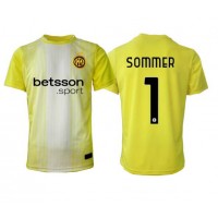 Stroje piłkarskie Inter Milan Yann Sommer #1 Bramkarskie Koszulka Wyjazdowej 2025-26 Krótki Rękaw